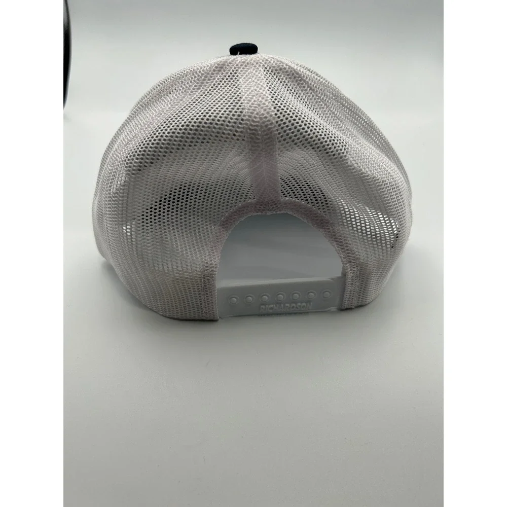 Richardson St. Croix Prep Archery‎ Trucker Hat Navy Blue White Snapback Cap